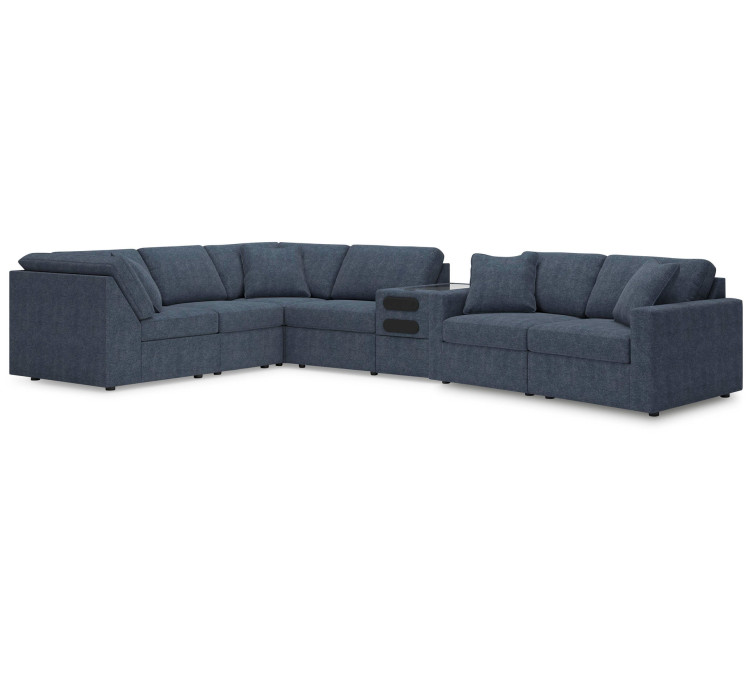 Modmax 7-Piece Sectional with Audio Console - Ink