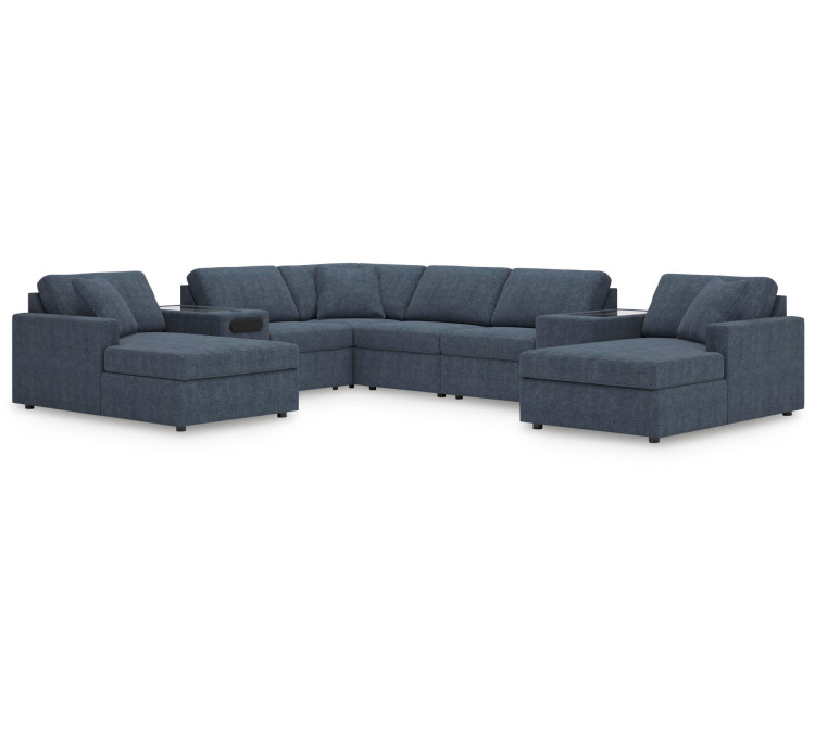 Modmax 8-Piece Sectional with Chaise - Ink