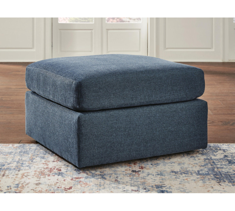 Modmax Oversized Accent Ottoman - Ink