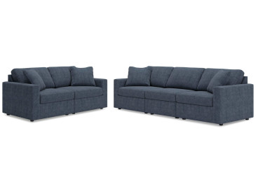Modmax Sofa and Loveseat - Ink