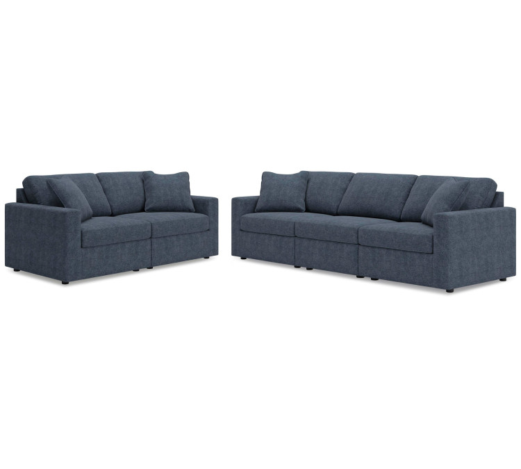 Modmax Sofa and Loveseat - Ink