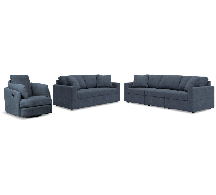 Modmax Sofa, Loveseat and Recliner - Ink