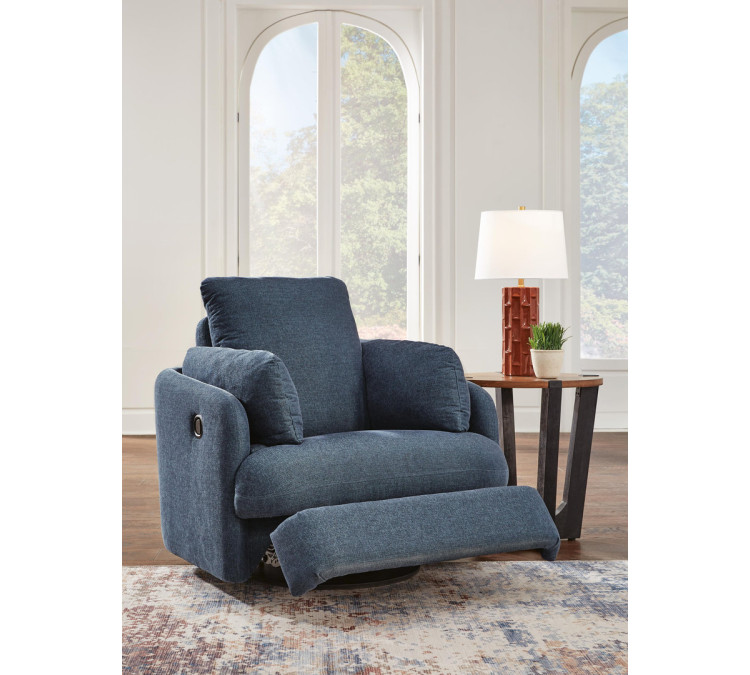 Modmax Swivel Glider Recliner - Ink