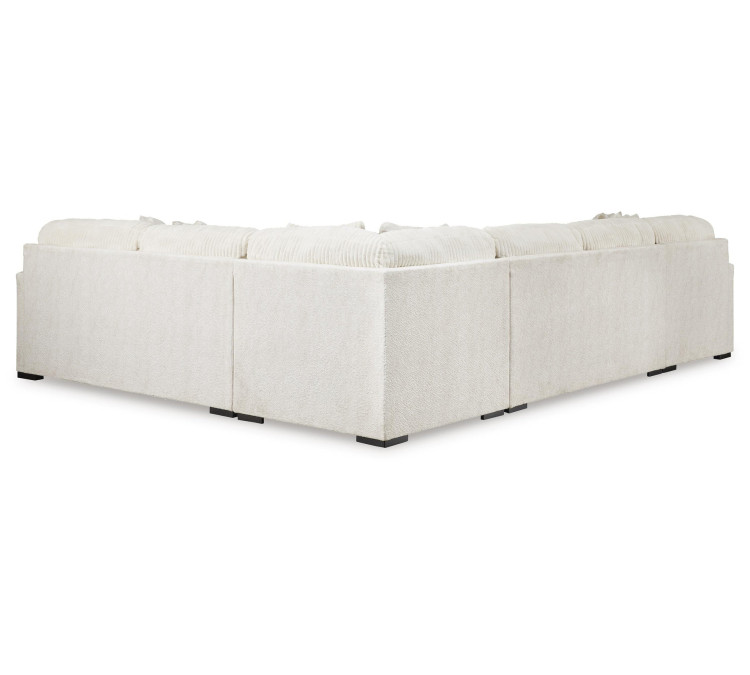 Chessington 4-Piece Sectional with Chaise - Ivory