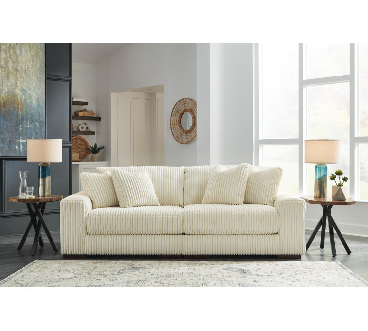 Lindyn 2-Piece Sectional Sofa - Ivory