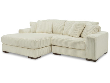 Lindyn 2-Piece Sectional with Chaise - Ivory