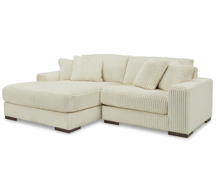 Lindyn 2-Piece Sectional with Chaise - Ivory