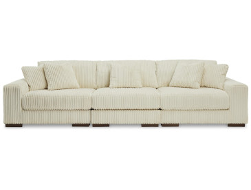 Lindyn 3-Piece Sectional Sofa - Ivory