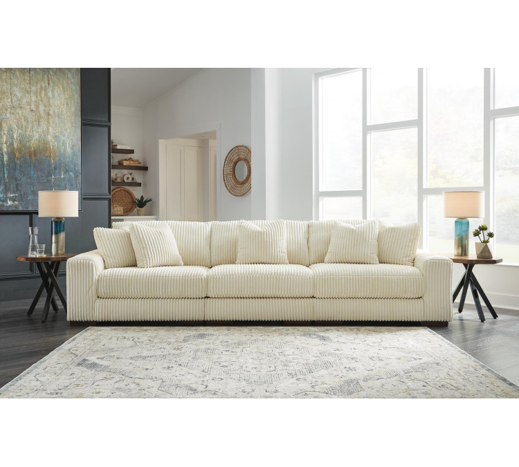 Lindyn 3-Piece Sectional Sofa - Ivory