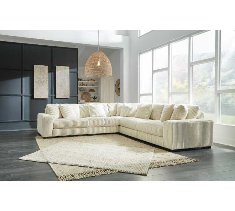 Lindyn 5-Piece Sectional - Ivory