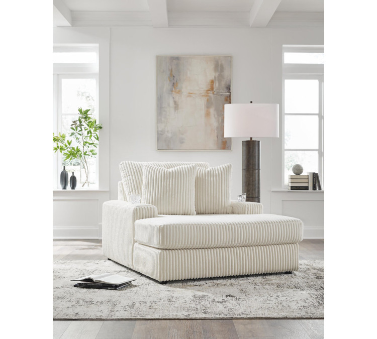 Lindyn Chaise - Ivory