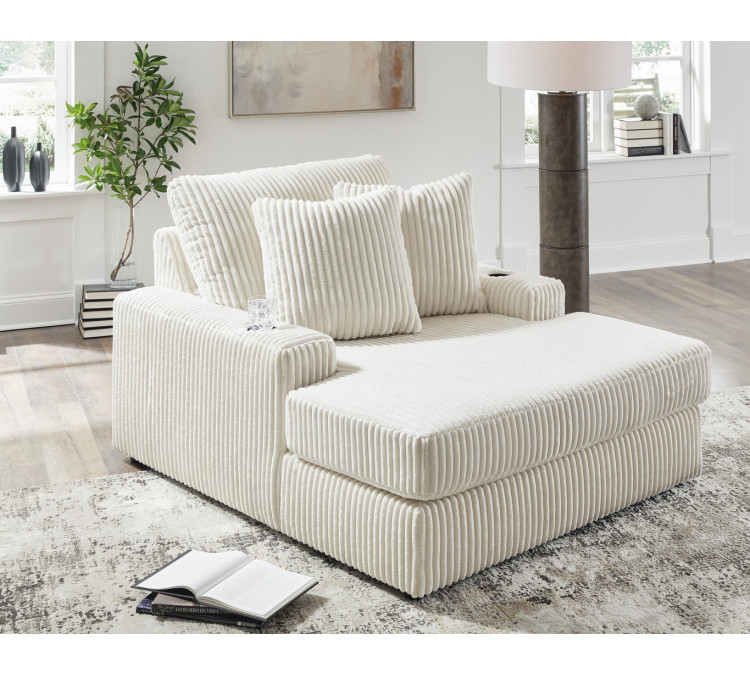 Lindyn Chaise - Ivory
