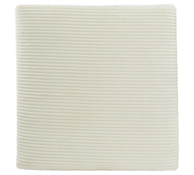 Lindyn Oversized Accent Ottoman - Ivory