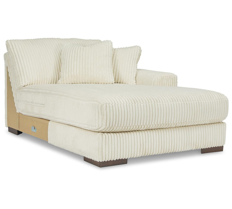 Lindyn Super Chaise - Ivory