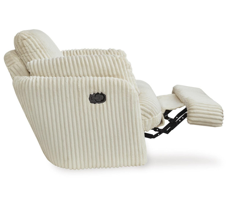 Tie-Breaker Swivel Glider Recliner - Ivory