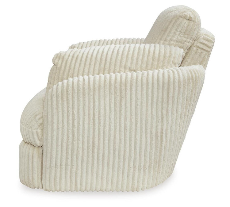 Tie-Breaker Swivel Glider Recliner - Ivory