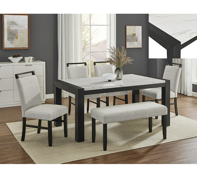 JULES DINING GROUP - Faux Marble