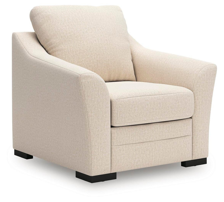Lango Chair and Ottoman - Jute
