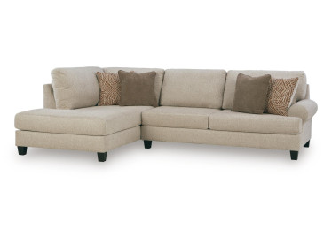 Steelwater Retreat 2-Piece Sectional with Chaise - Latte