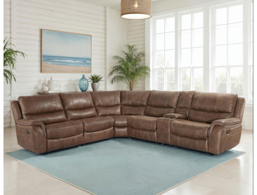 Lehi 6/Piece Manual Reclining Sectional