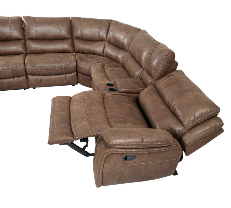 Lehi 6/Piece Manual Reclining Sectional