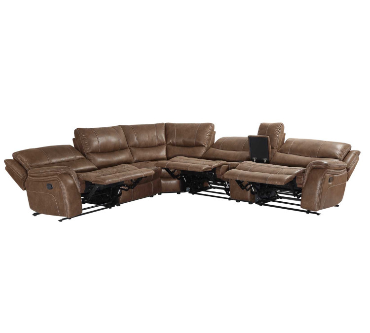 Lehi 6/Piece Manual Reclining Sectional