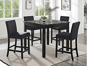 LENNON 5-PC CONTR HT SET ALL - Black