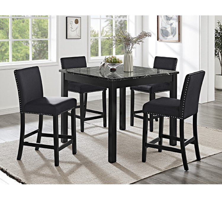 LENNON 5-PC CONTR HT SET ALL - Black