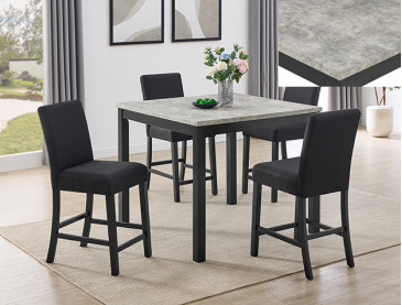 LENNON 5-PC CONTR HT SET - Concrete