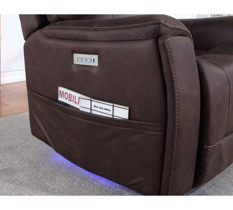 Lexington Triple/Power Media Recliner
