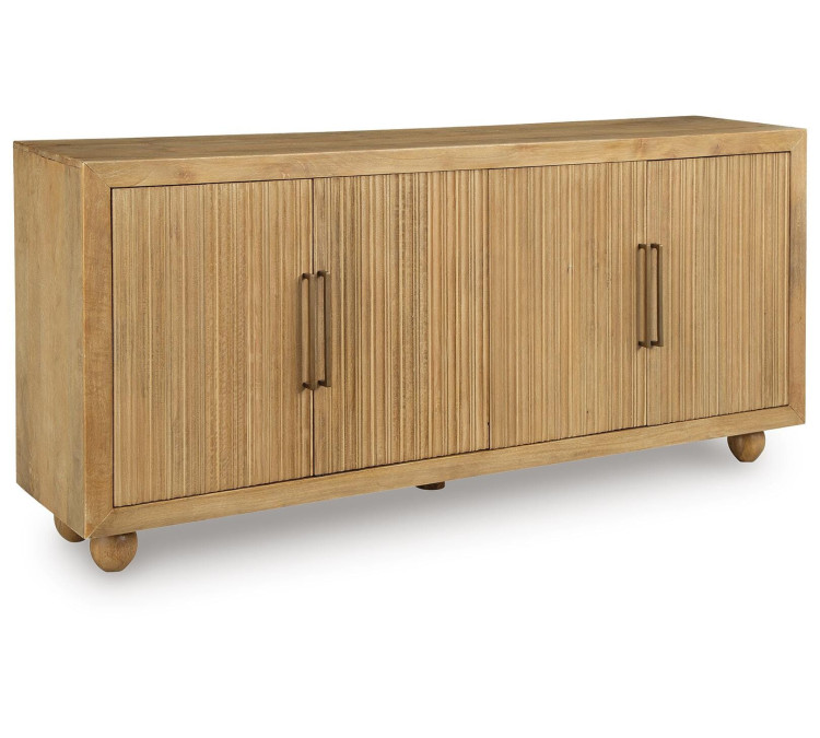 Niam Accent Cabinet - Light Antique Beige