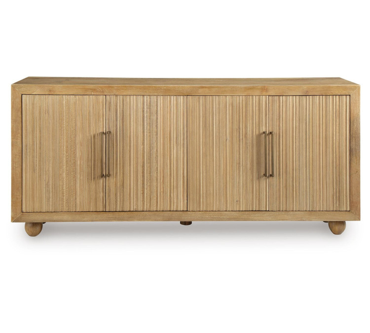 Niam Accent Cabinet - Light Antique Beige