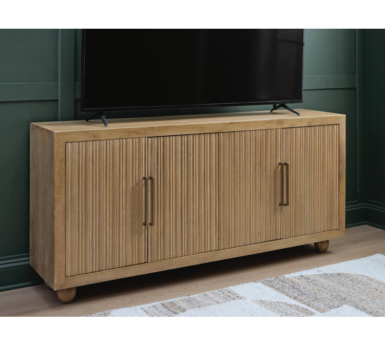 Niam Accent Cabinet - Light Antique Beige