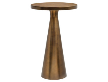 Budington Accent Table - Light Bronze Finish
