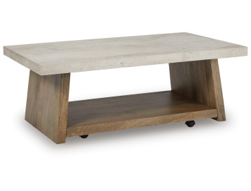 Brendalhouse Coffee Table - Light Brown