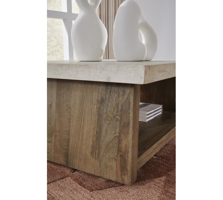 Brendalhouse Coffee Table - Light Brown