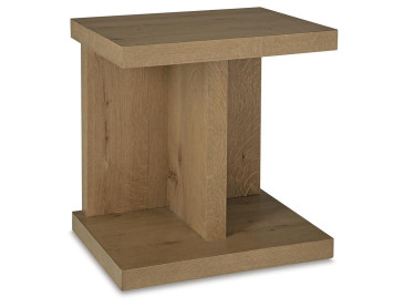 Brinstead Chairside End Table - Light Brown