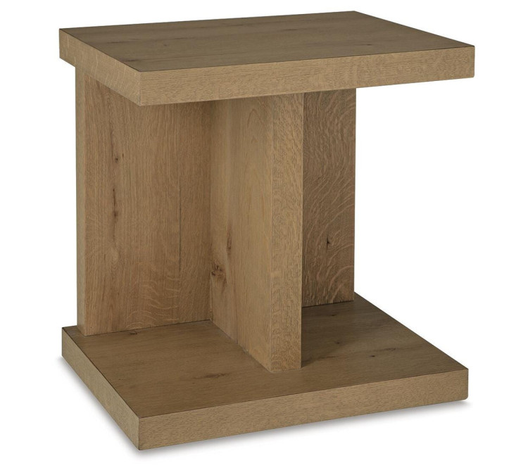 Brinstead Chairside End Table - Light Brown