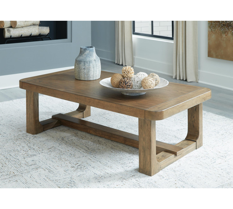 Cabalynn Coffee Table - Light Brown