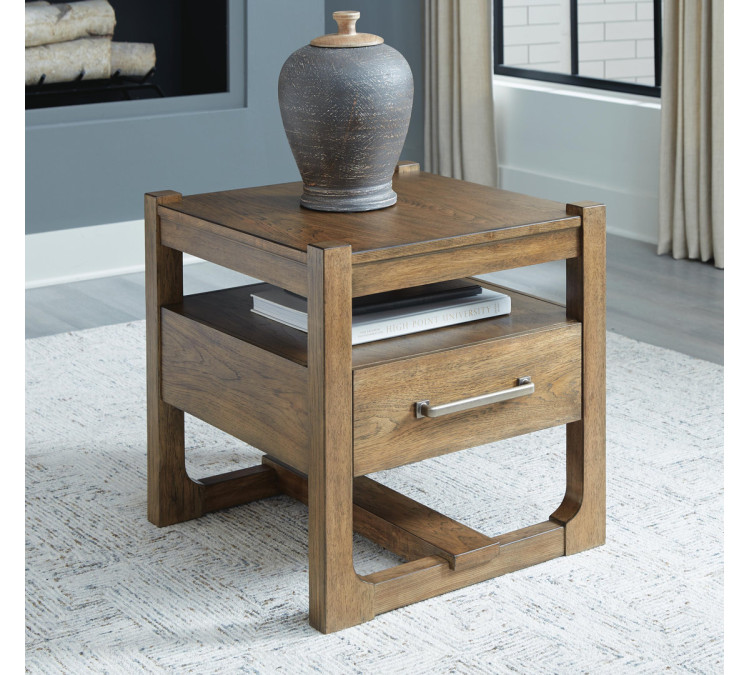 Cabalynn End Table - Light Brown