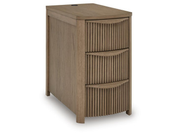 Camdill Chairside End Table - Light Brown