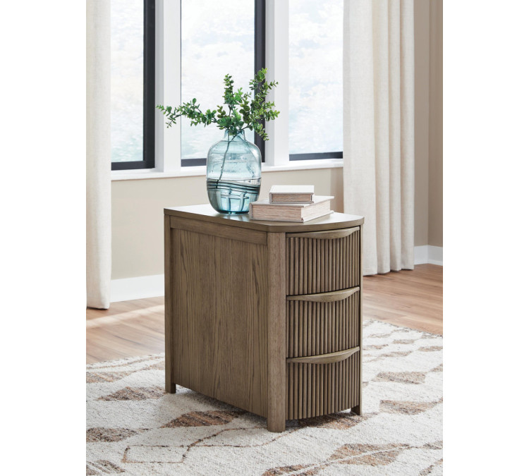 Camdill Chairside End Table - Light Brown