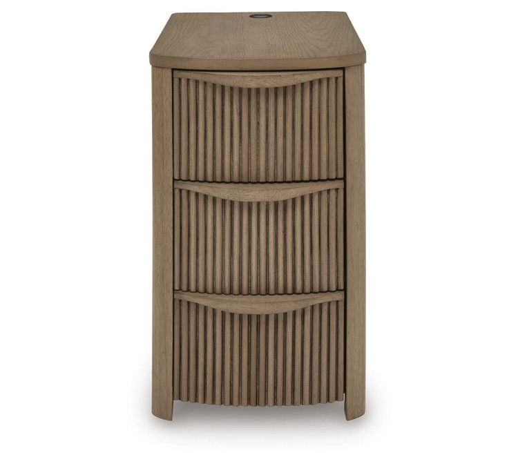 Camdill Chairside End Table - Light Brown