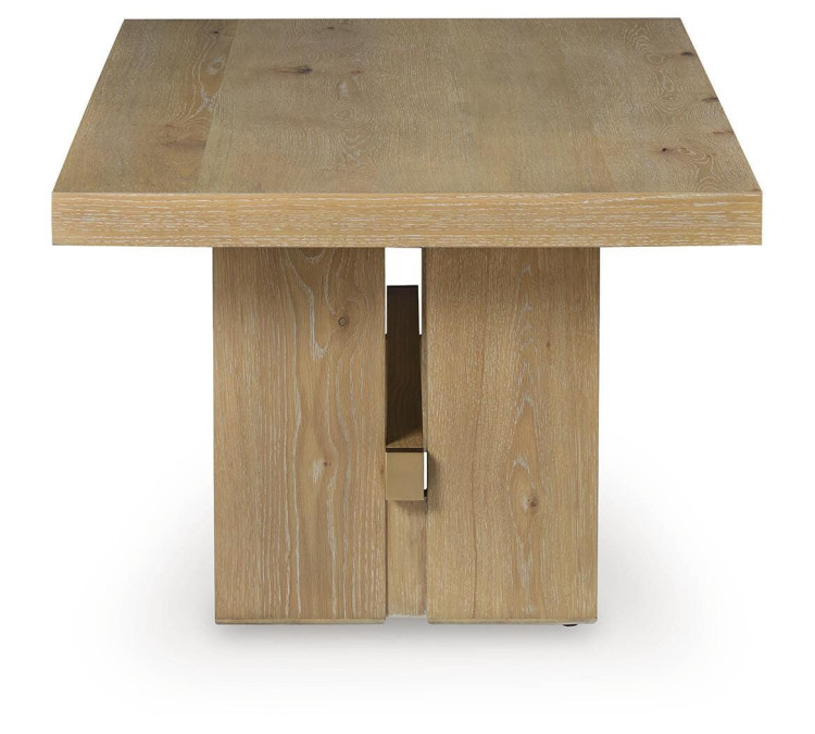 Crendlin Coffee Table - Light Brown