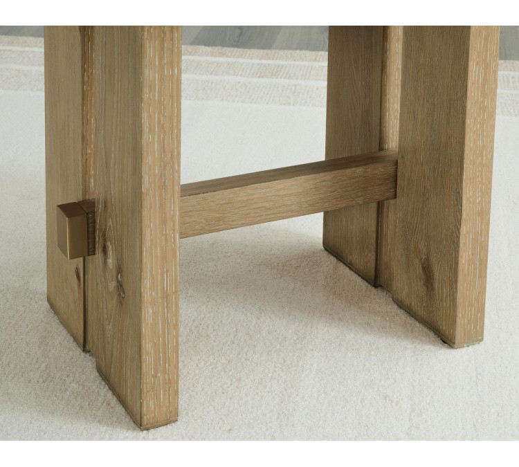Crendlin End Table - Light Brown