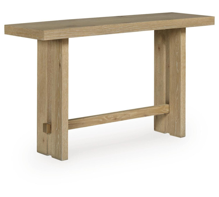 Crendlin Sofa Table - Light Brown