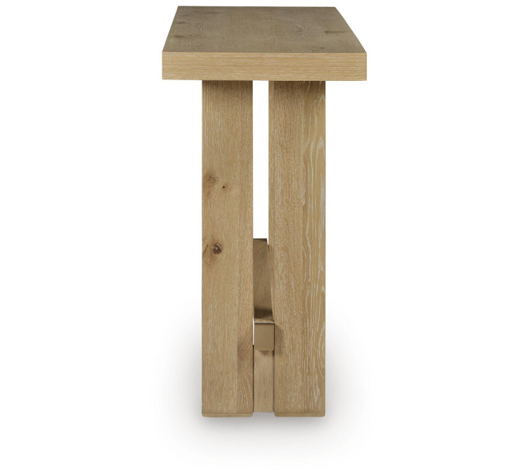 Crendlin Sofa Table - Light Brown