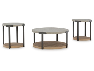 Darthurst Table (Set of 3) - Light Brown
