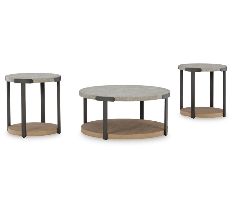 Darthurst Table (Set of 3) - Light Brown