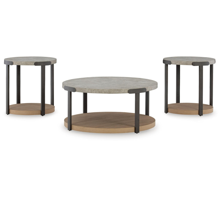 Darthurst Table (Set of 3) - Light Brown